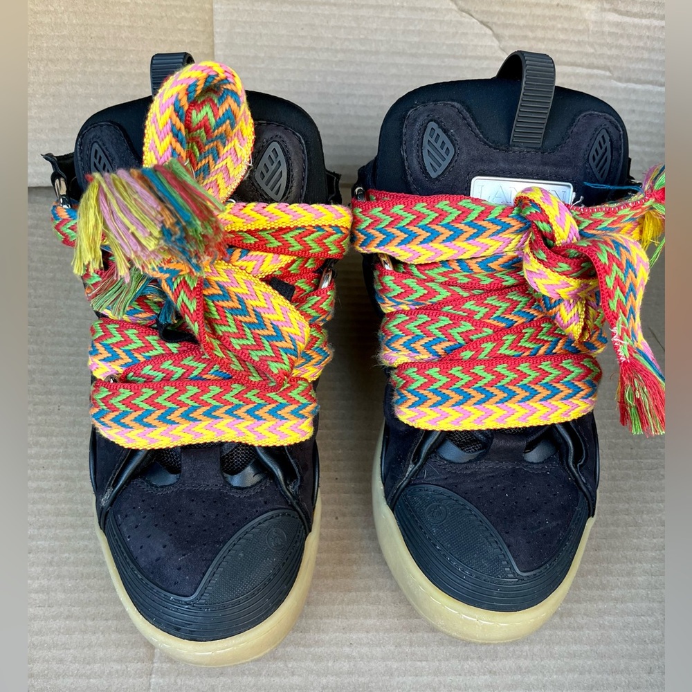 Lanvin Curb Low-Top Sneakers